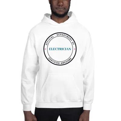 Official Department of Electrician Seal hoodie preview