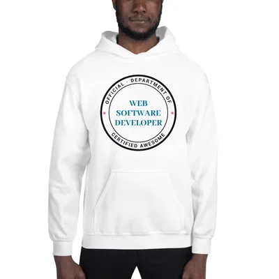 Official Department of Web Software Developer Seal hoodie preview