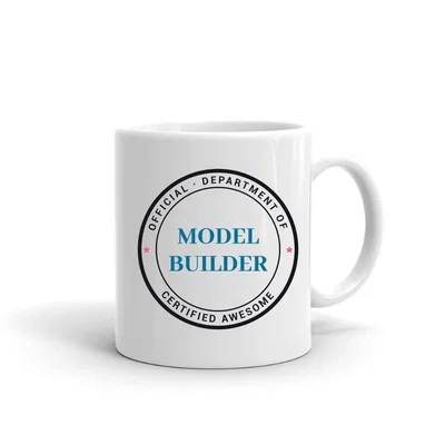 Official Department of Model Builder Seal mug preview