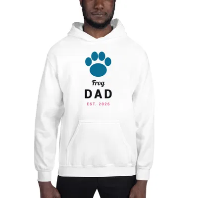 Frog Dad Paw hoodie preview