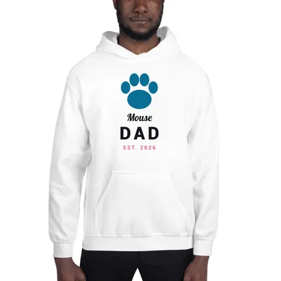 Mouse Dad Paw hoodie preview
