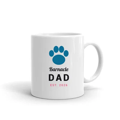Barnacle Dad Paw mug preview