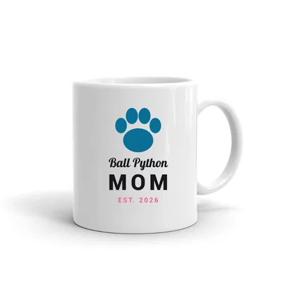 Ball Python Mom Paw mug preview