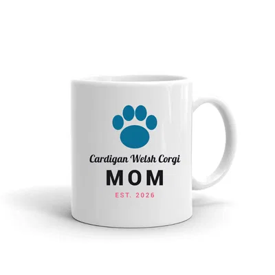 Cardigan Welsh Corgi Mom Paw mug preview