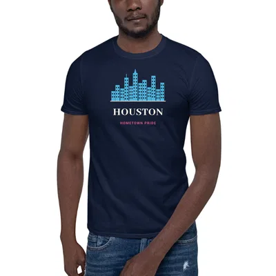 Houston City Skyline dark tee preview