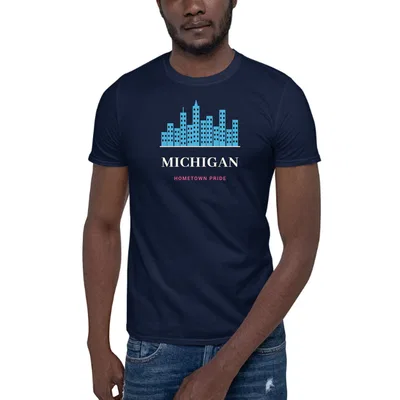 Michigan City Skyline dark tee preview