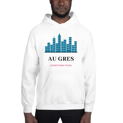 Au Gres City Skyline hoodie preview