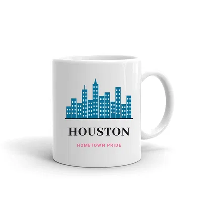 Houston City Skyline mug preview