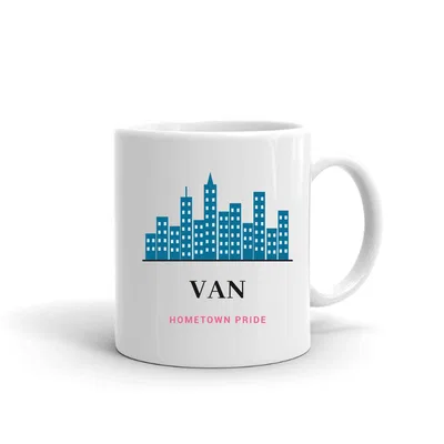 Van City Skyline mug preview
