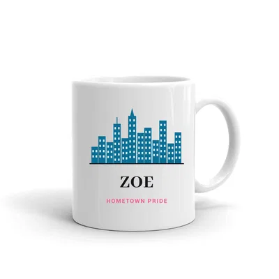 Zoe City Skyline mug preview