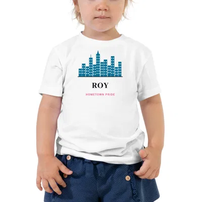 Roy City Skyline kids tee preview