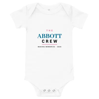 The Abbott Crew onesie preview