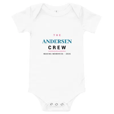 The Andersen Crew onesie preview