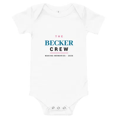 The Becker Crew onesie preview