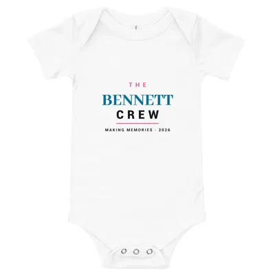 The Bennett Crew onesie preview