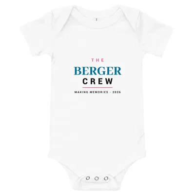 The Berger Crew onesie preview