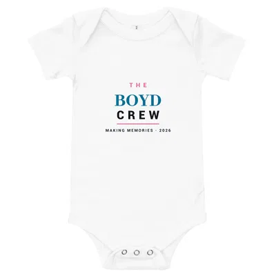 The Boyd Crew onesie preview