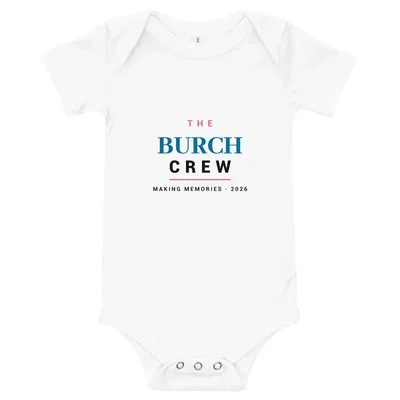 The Burch Crew onesie preview