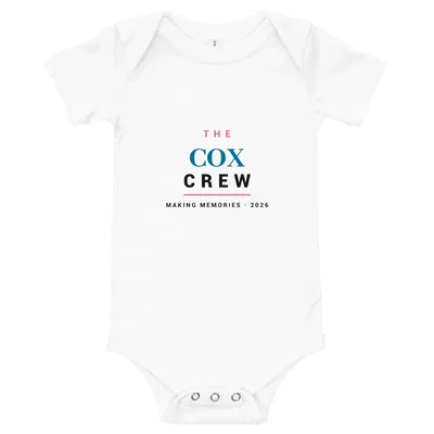 The Cox Crew onesie preview