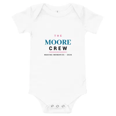 The Moore Crew onesie preview