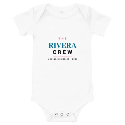 The Rivera Crew onesie preview