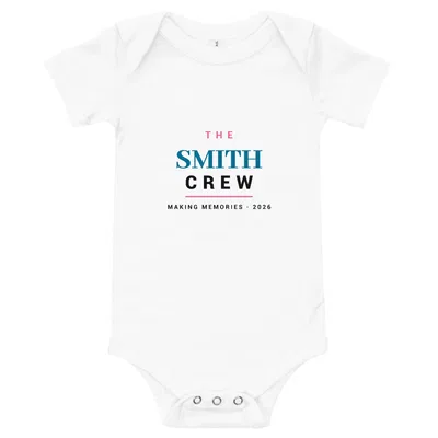 The Smith Crew onesie preview
