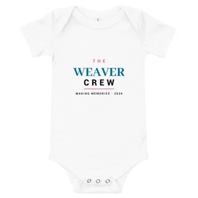 The Weaver Crew onesie preview