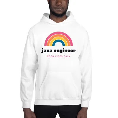 Java Engineer Groovy Rainbow hoodie preview