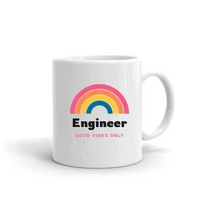 Engineer Groovy Rainbow mug preview