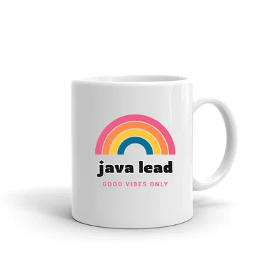 Java Lead Groovy Rainbow mug preview