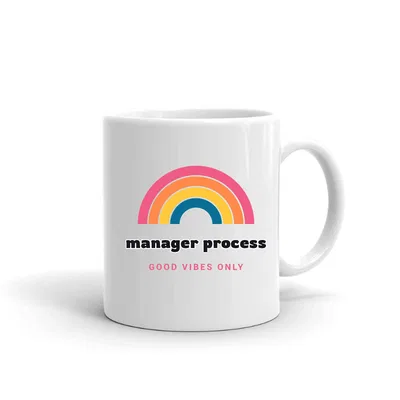 Manager Process Groovy Rainbow mug preview
