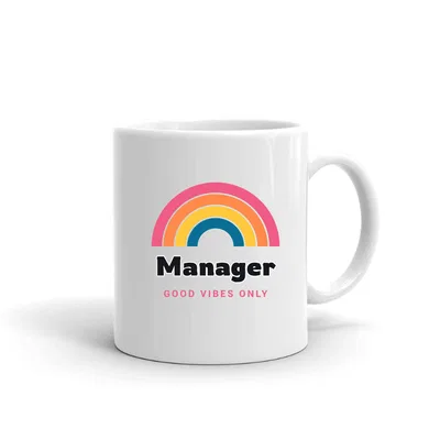 Manager Groovy Rainbow mug preview