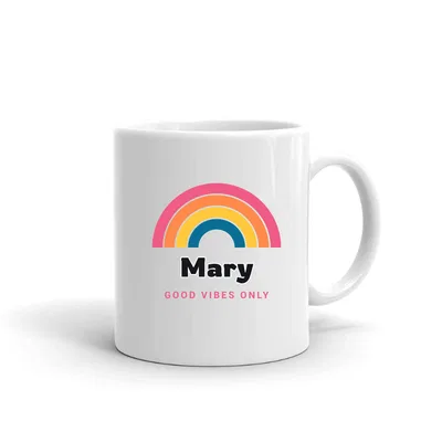 Mary Groovy Rainbow mug preview