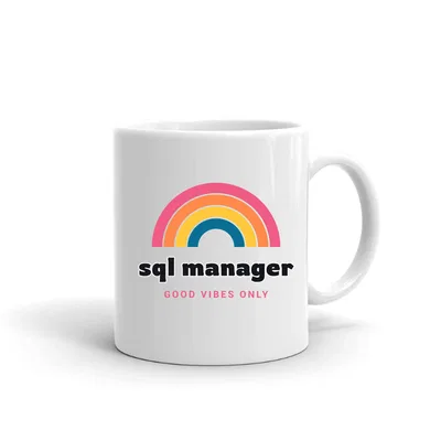 Sql Manager Groovy Rainbow mug preview
