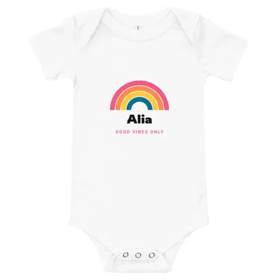 Alia Groovy Rainbow onesie preview
