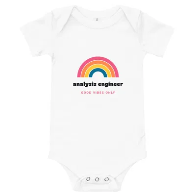 Analysis Engineer Groovy Rainbow onesie preview