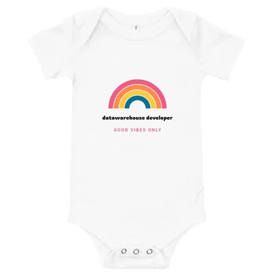 Datawarehouse Developer Groovy Rainbow onesie preview