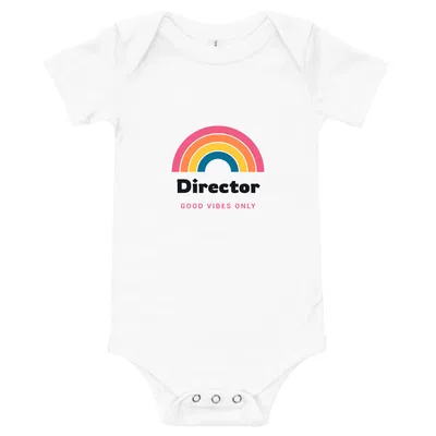 Director Groovy Rainbow onesie preview