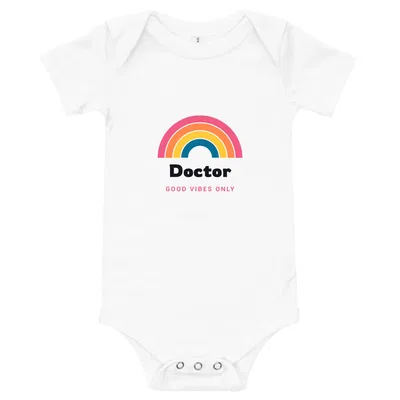 Doctor Groovy Rainbow onesie preview