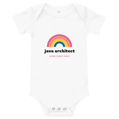 Java Architect Groovy Rainbow onesie preview