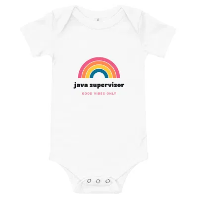 Java Supervisor Groovy Rainbow onesie preview