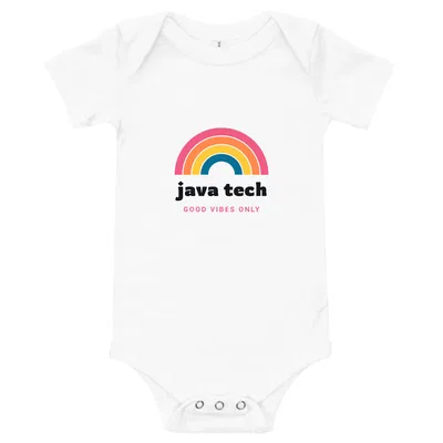 Java Tech Groovy Rainbow onesie preview