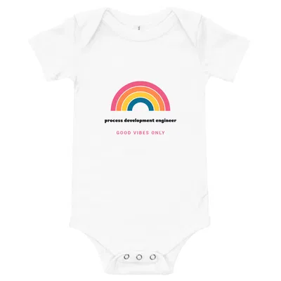 Process Development Engineer Groovy Rainbow onesie preview