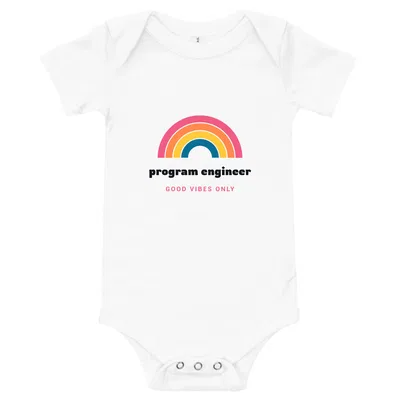 Program Engineer Groovy Rainbow onesie preview