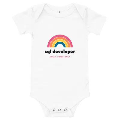 Sql Developer Groovy Rainbow onesie preview