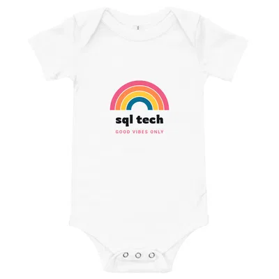 Sql Tech Groovy Rainbow onesie preview