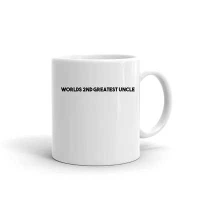 Worlds 2nd Greatest Uncle mug preview