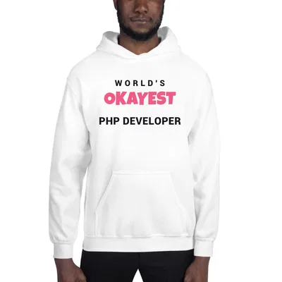 World's Okayest Php Developer hoodie preview