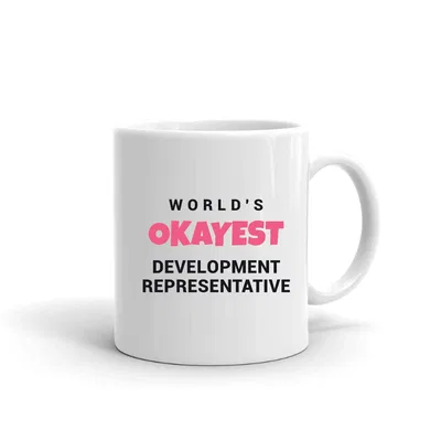 World's Okayest Development Representative mug preview