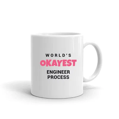 World's Okayest Engineer Process mug preview